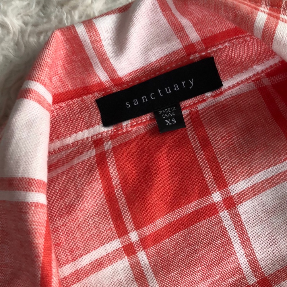 Sanctuary button down shirt. - Picture 2 of 4